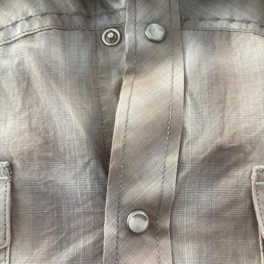 Cody James Salerno Western Plaid Pearl Snap Shirt Size 2XL Western Short Sleeve - Picture 6 of 6
